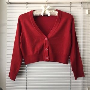 MAK Red Retro Sweater